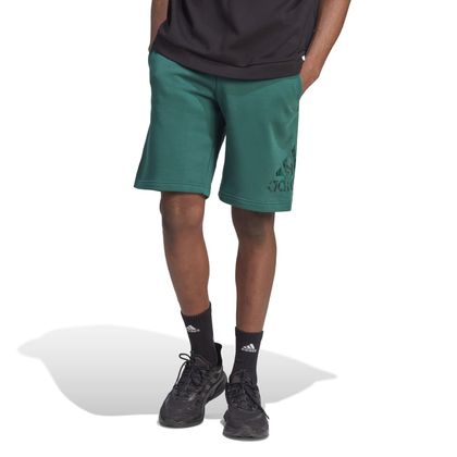 Bermuda Adidas Verde Moletinho Essentials Masculina Verde 2M