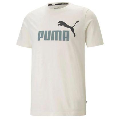 Camiseta Puma Essentials+ Col Logo Tee Pristine Masculina PRISTINE 1P