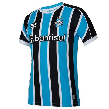 Camisa Umbro Grêmio 2023 I Classic Com Número 9 Tricolor Masculina AZUL/PRETO/BRANCO 3G