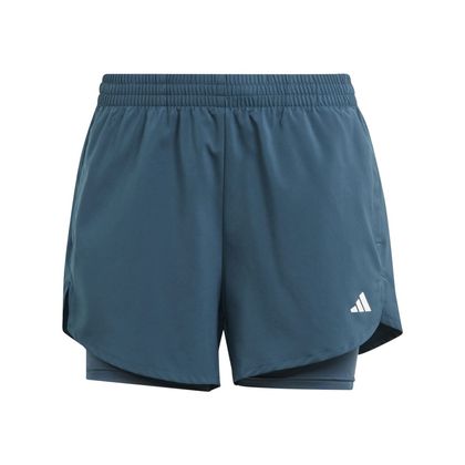 Shorts Adidas Aeroready Made For Training Minimal Azul Feminino - Paqueta  Esportes