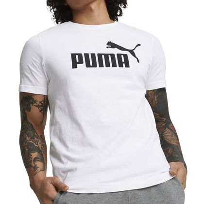 Camiseta Puma Branca Essentailas Logo Masculina Branco 1P