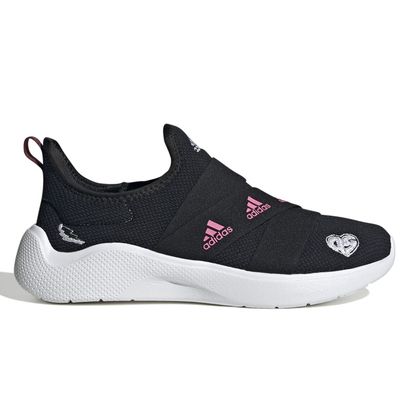 Tênis Adidas Puremotion Adapt Preto e Laranja Neon - Feminino