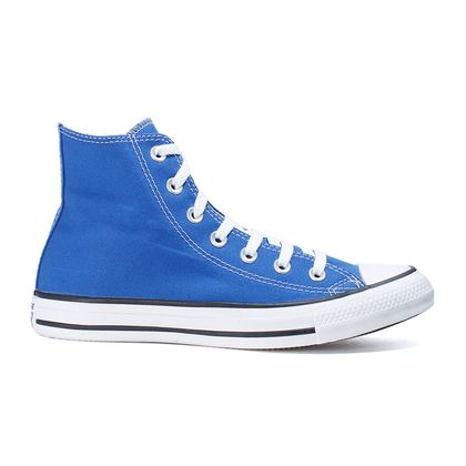 Tênis Casual Cano Alto Converse All Star New Color Azul 33 AZUL ROYAL/PRETO/BRANCO