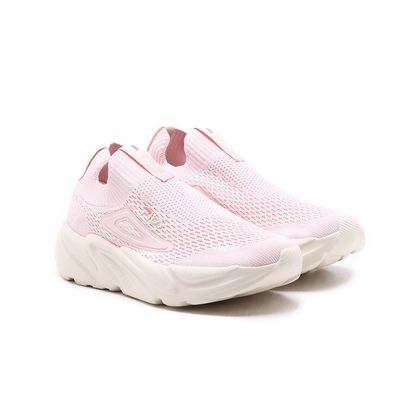 Tênis Fila Calzini Rosa Feminino Rosa e Branco 34 Rosa