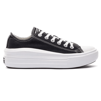 Tênis Casual Flatform Converse All Star Move Ox Preto 33 Preto/Branco