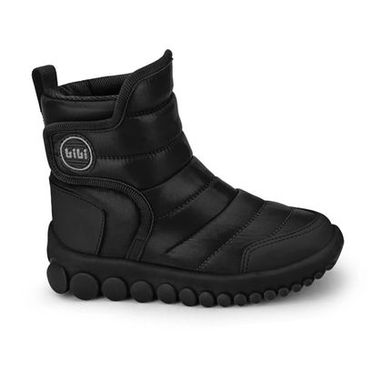 Bota Bibi Preta Roller 2.0 Drop Infantil 25 PRETO/GRAFITE