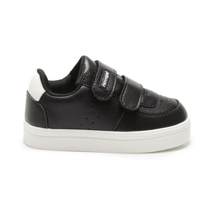 Tênis Novopé Preto Baby Velcro 20 PRETO.