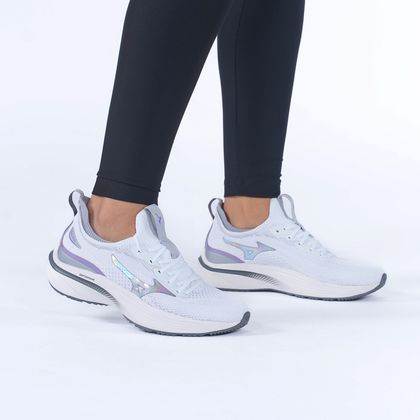 Tênis Esportivo Mizuno Glow Branco Feminino 37 BRANCO.