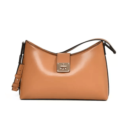 Bolsa Ombro Via Marte Basic Feminino único CAMEL