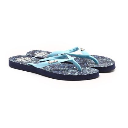 Chinelo de Dedo Azul Marinho Dijean Feminino 33 738-MARINHO