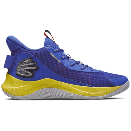 Tênis de Basquete Under Armour Curry 3Z7 Azul Masculino 39 AZUL/AZUL/AMARELO