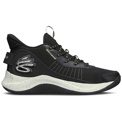 Tênis de Basquete Under Armour Curry 3Z7 Preto Masculino 39 PRETO/BRANCO/DOURADO