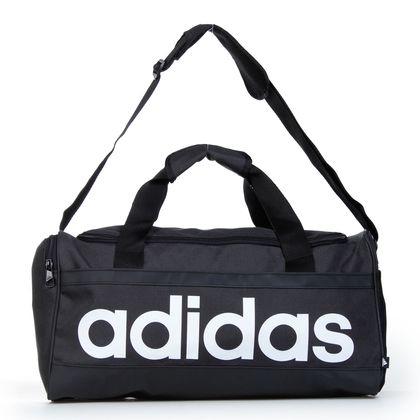 Mala Adidas Duffel Essential Preto e Branco Unissex único Preto