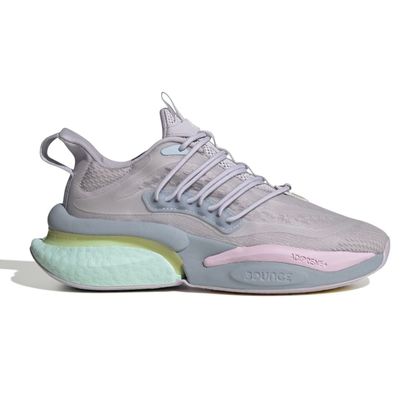 Tênis Adidas Alphaboost V1 Cinza Feminino 38 SILVER DAWN / ORCHID FUSION / ALMOST YEL