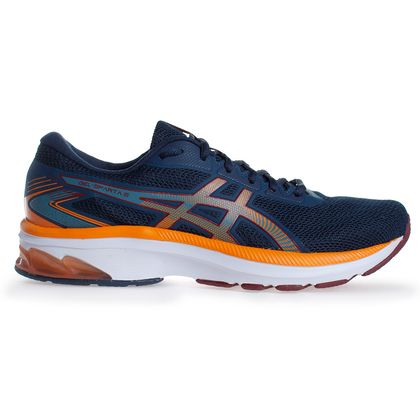 Tênis Esportivo Running Asics Gel Sparta  2 Azul e Laranja Masculino 40 AZUL/LARANJA