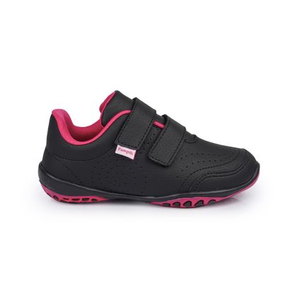 Tênis Infantil Pampili Honey Preto e Pink 23 PRETO/PINK