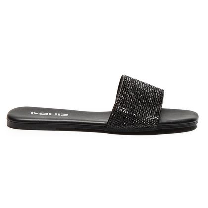 Chinelo Quiz Brilho Feminino 39 Preto