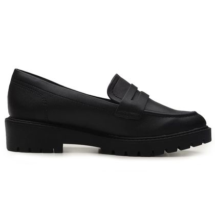 Mocassim Tratorado Ramarim Feminino Preto 34 Preto