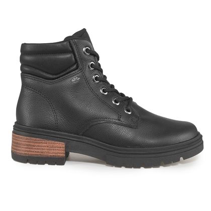 Bota Coturno Dakota Salto Baixo Preto 34 PRETO/PRETO