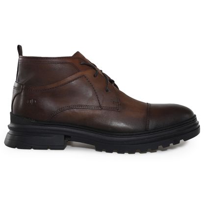 Bota Casual Democrata Garage Eron Marrom Masculina 40 TABACO