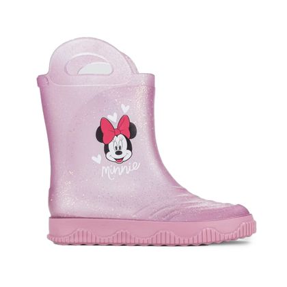 Bota Galocha Infantil Minnie Funny Grendene Rosa 23 ROSA/GLITTER