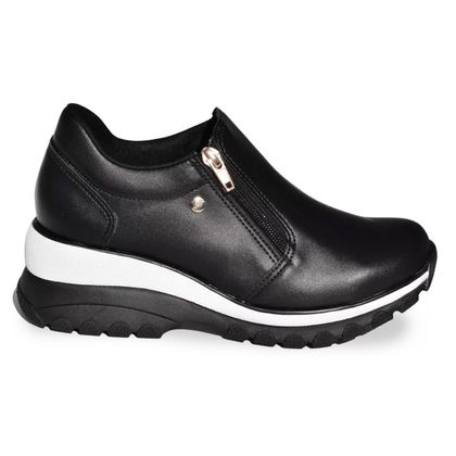 Tênis Casual Flatform Preto Firezzi 34 Preto