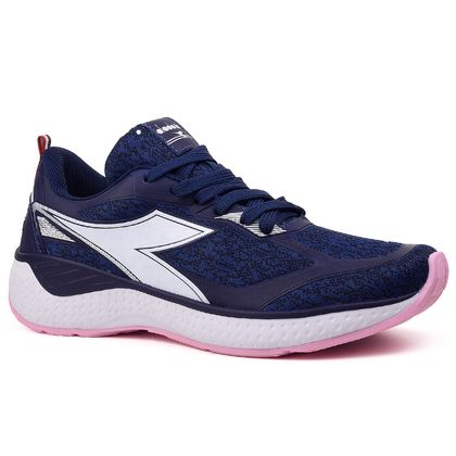 Tênis Running Diadora Regno Marinho e Rosa Feminino 35 MARINHO/ROSA