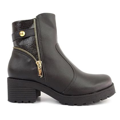 Bota Salto Baixo Firezzi Tratorada 34 Preto