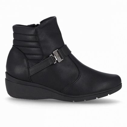 Bota Cano Curto Maxi Piccadilly Preta 34 Preto