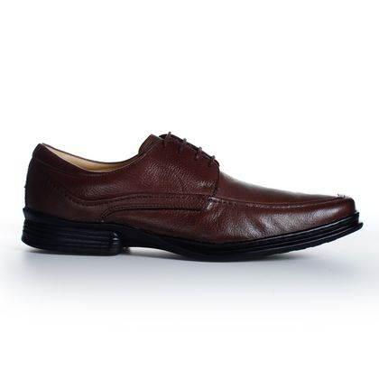 Sapato Social Savona Life Marrom Masculino 41 DARK BROWN