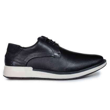 Sapato Casual Kildare Coal Preto Masculino 42 BLACK/PRETO/BEGE