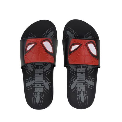 Chinelo Infantil Homem Aranha View Grendene Kids Slide Preto 25 PRETO/VERMELHO/BRANCO