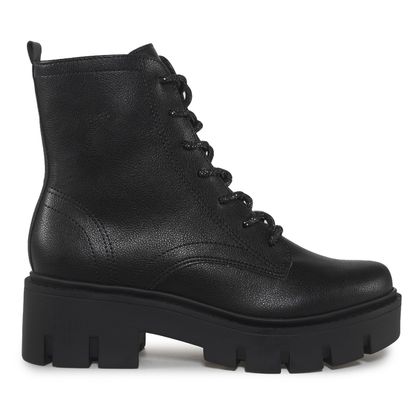 Bota Coturno Via Marte Verona Preto Feminino 35 Preto