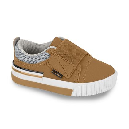 Tênis Molekinho Baby Velcro Caramelo 20 CARAMELO