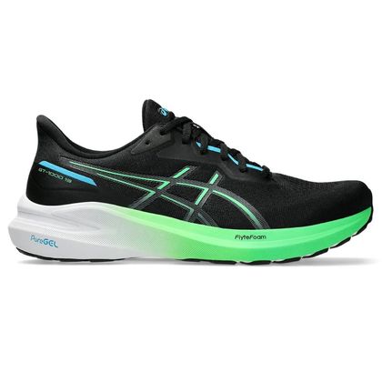 Tênis Asics Preto e Verde Aqua GT-1000 13 Masculino 38 BLACK/AQUA