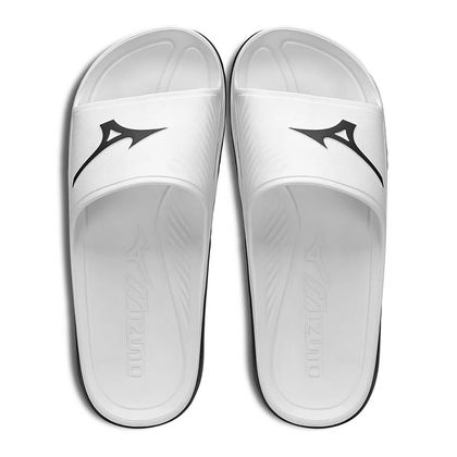 Chinelo Branco e Preto Mizuno Enerzy Unissex 37 BRANCO/PRETO