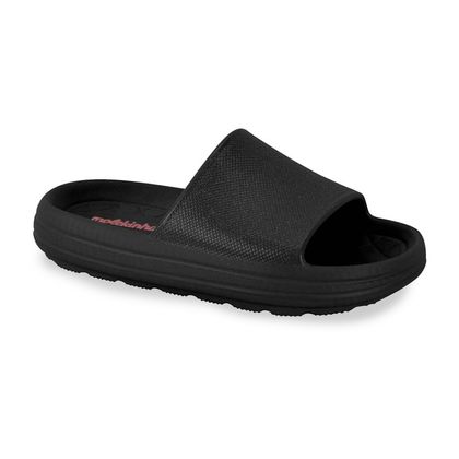 Chinelo Infantil Slide Molekinha Nuvem Preto 27 Preto