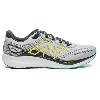 Tênis Cinza e Preto New Balance Fresh Foam 680v8 Masculino 40 CINZA/PRETO