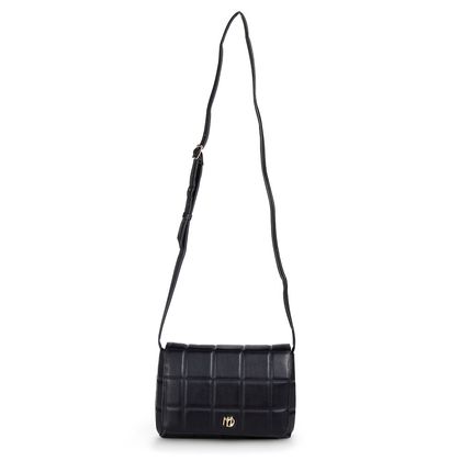 Bolsa Tiracolo Modare Checkered Style Preto Feminino UNICO preto