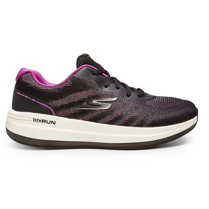 Tênis Skechers Go Run Pulse 2.0 Feminino Preto e Rosa 35 Preto/Rosa