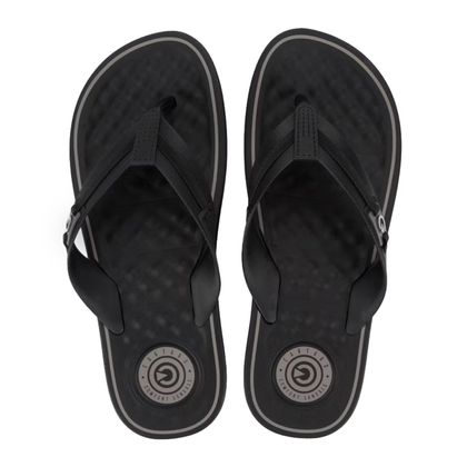 Chinelo Masculino Cartago Arizona Cinza Escuro 37 Preto/Cinza