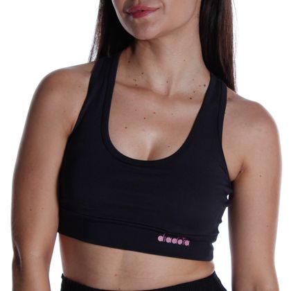 Top Esportivo Diadora Preto Feminino P PRETO.