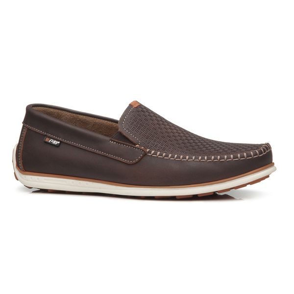 Sapato-Masculino-Mocassim-Textura-Pegada-Marrom