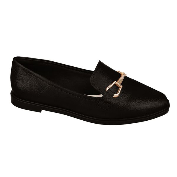 Sapato-Feminino-Mocassim-Metal-Bebece