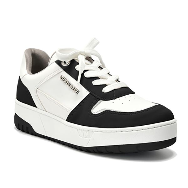 Tenis-Feminino-Casual-Recortes-Via-Marte-Branco-Preto