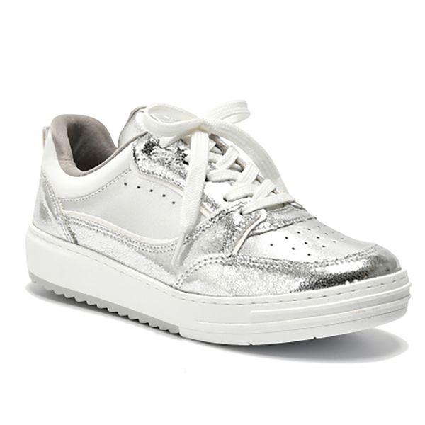 Tenis-Feminino-Casual-Metalizado-Via-Marte-Prata