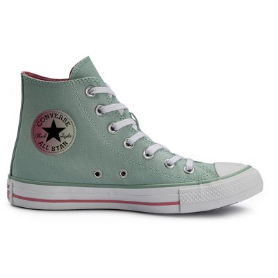 Tenis-Unissex-Cano-Medio-Chuck-Taylor-All-Star-Verde