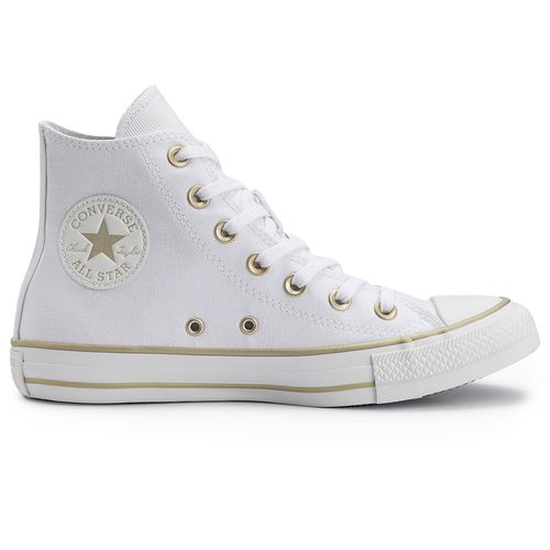 Tenis-Feminino-Cano-Medio-Chuck-Taylor-All-Star-Branco-Dourado