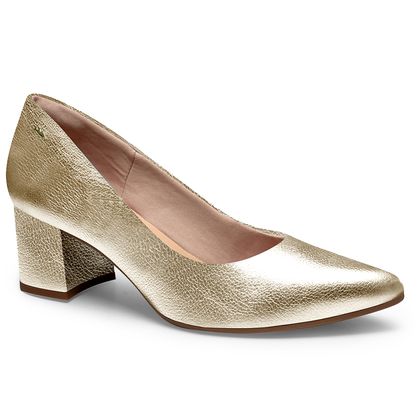 Sapato-Scarpin-Dourado-Salto-Grosso-Dakota-Feminino