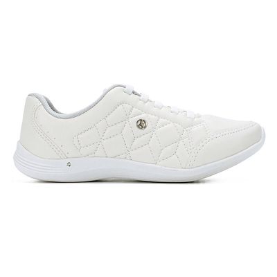 Tenis-Feminino-Casual-Elastico-Costura-Kolosh-Branco